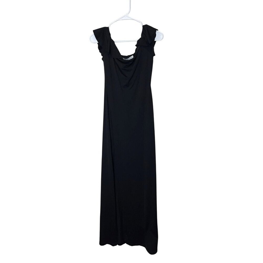 Susana Monaco Black Maxi Dress Women size XS